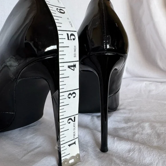 NWT Steve Madden Black Heels Pointed Toe Stiletto - Picture 6 of 9